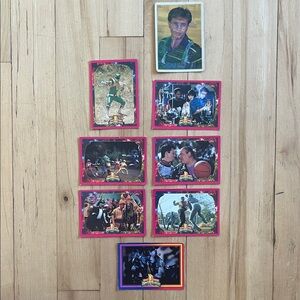 Vintage Power Rangers Trading Cards Set